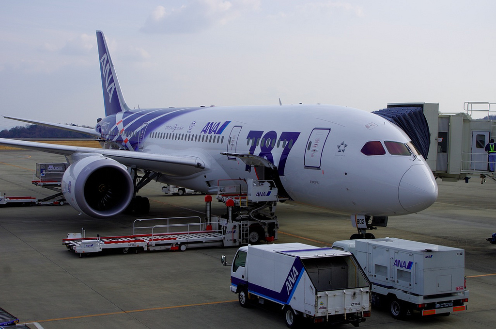 boeing dreamliner fotografia