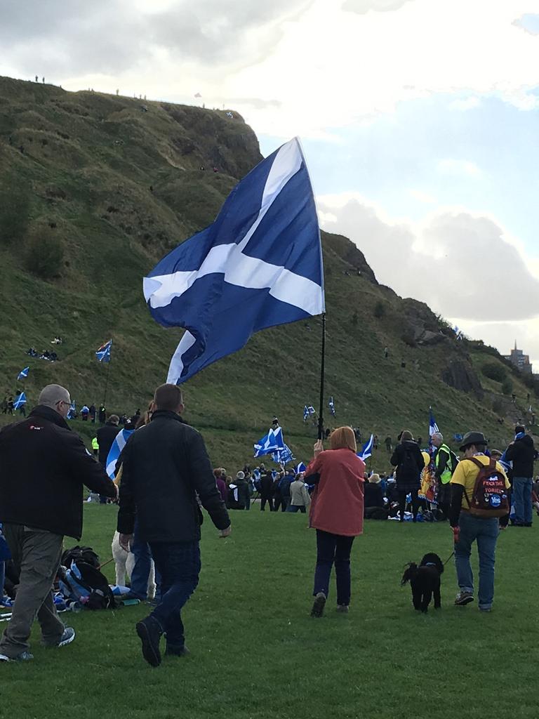 scotland flag fotografia